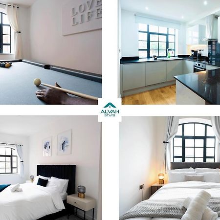 Stunning Townhouse With Pool Table Villa Birmingham Ngoại thất bức ảnh